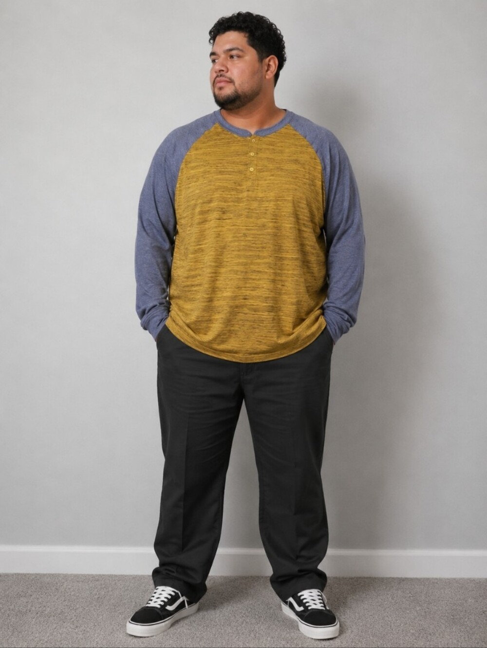LULAROE 2XL Men's Mark Long Sleeve Button Up T Shirt